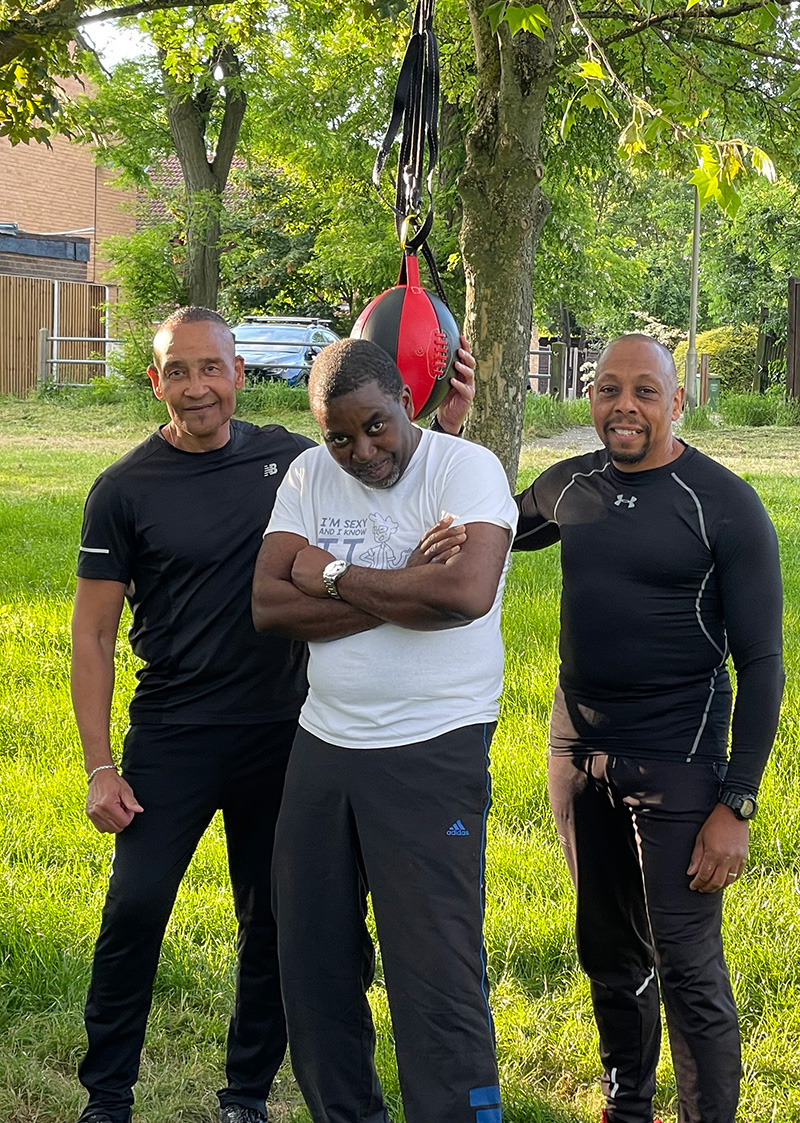 Rob Dyer and Clement Oke in the Summer 2023 edition of Talk of Thamesmead